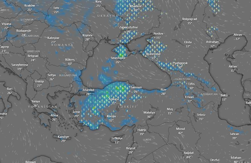 Gök gürültülü sağanak geliyor! Meteoroloji il il sıraladı. Bu saatlere dikkat - Resim: 5